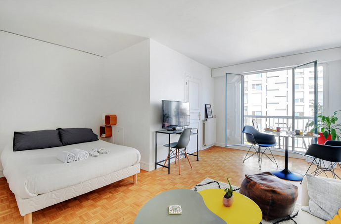 Studio spacieux Paris 15ème arrondissement