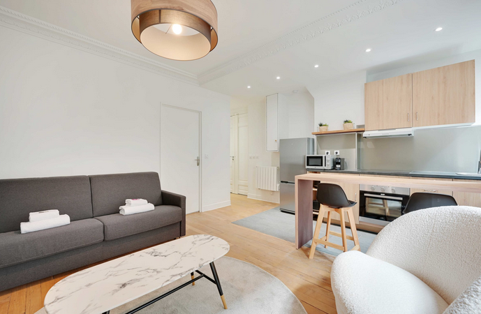 Studio Paris 17ème arr. (Batignolles)