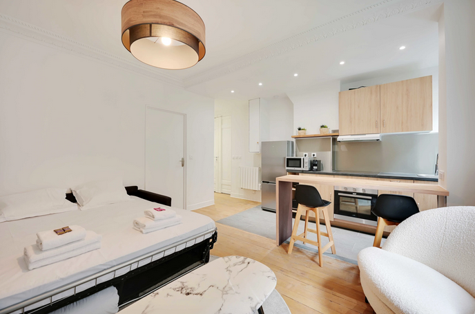 Studio Paris 17ème arr. (Batignolles)