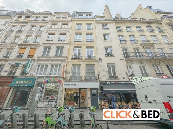 T1 meublé - Paris 2ème arrondissement
