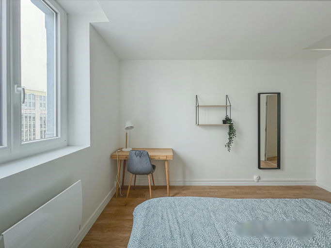 Chambre privée en colocation dans appartement à Suresnes