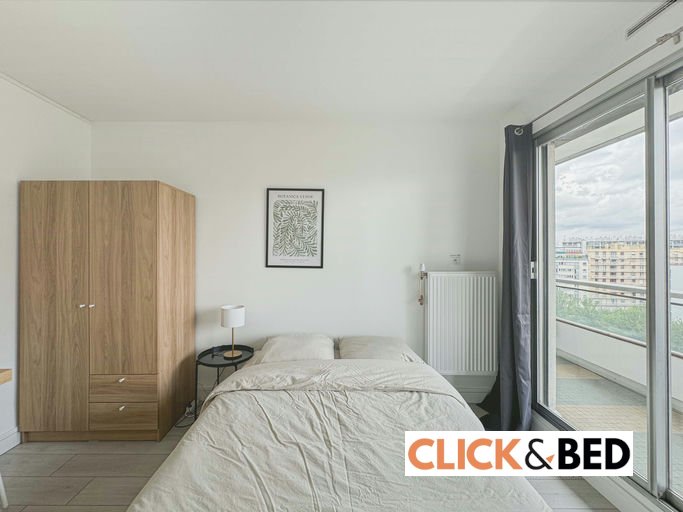 Chambre privative - Paris 14ème arrondissement