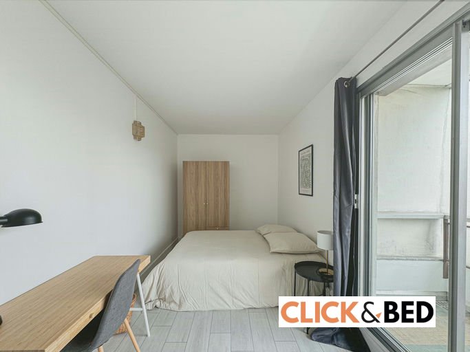 Chambre privée en colocation - Paris 14ème arrondissement