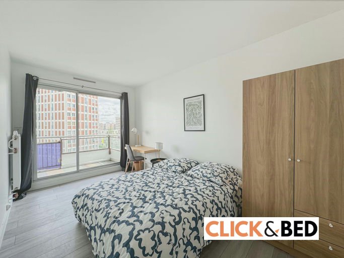 Chambre privée dans appartement partagé - Paris 14ème