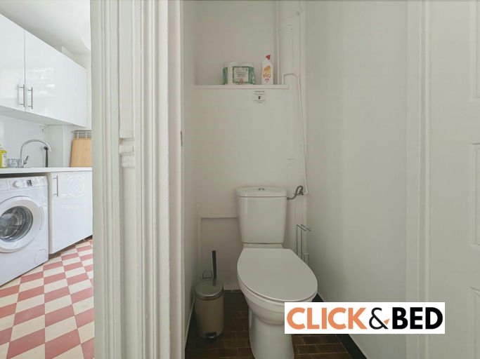 - Chambre privative - 3, rue Charles Nodier - 75018