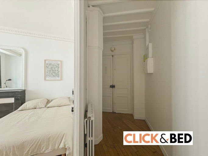 - Chambre privative - 3, rue Charles Nodier - 75018