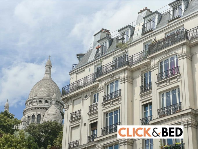 - Chambre privative - 3, rue Charles Nodier - 75018