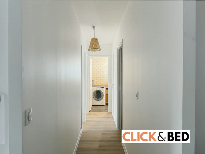 Chambre privée dans appartement en colocation à Clichy