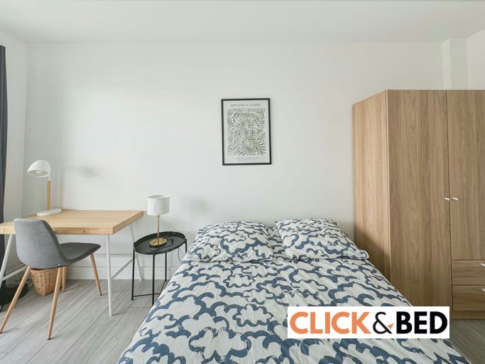 Chambre privée dans appartement partagé - Paris 14ème