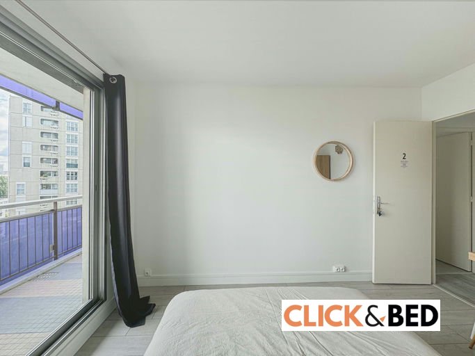 Chambre privative - Paris 14ème arrondissement