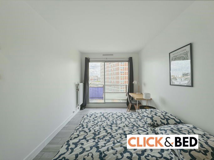Chambre privée dans appartement partagé - Paris 14ème