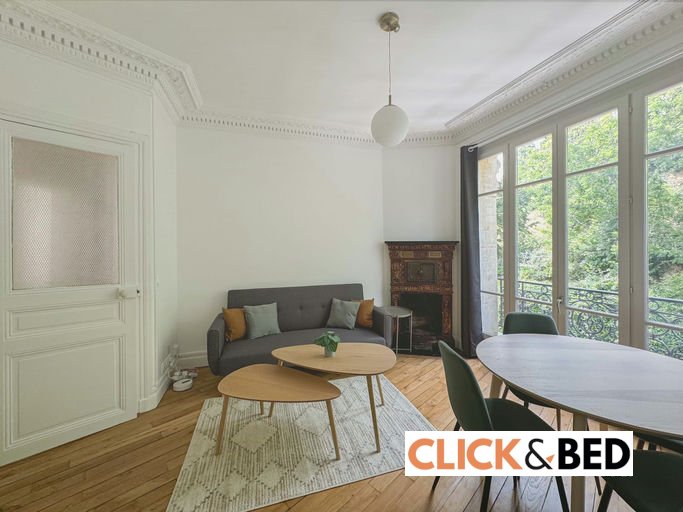 - Chambre privative - 3, rue Charles Nodier - 75018