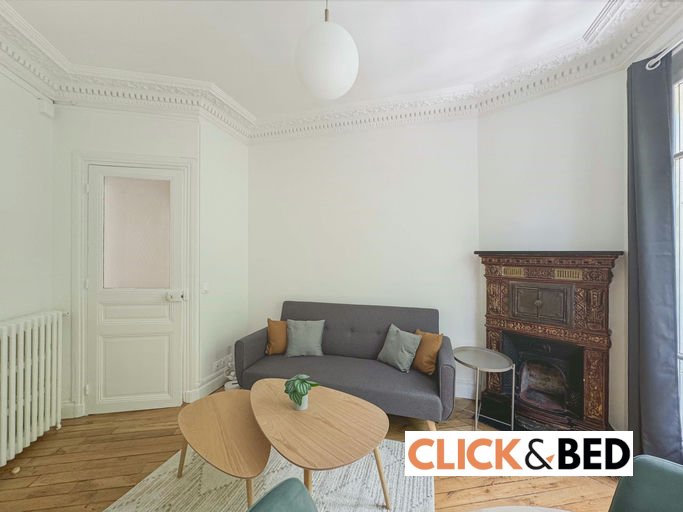 - Chambre privative - 3, rue Charles Nodier - 75018