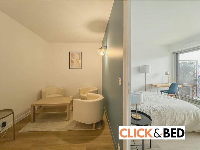 Chambre privée dans appartement en colocation à Clichy