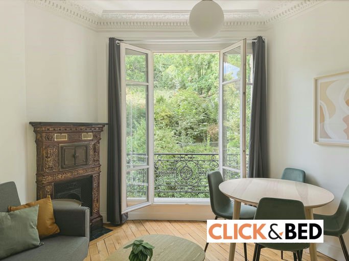 - Chambre privative - 3, rue Charles Nodier - 75018
