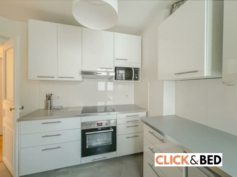 Chambre privative dans appartement meublé - Paris centre