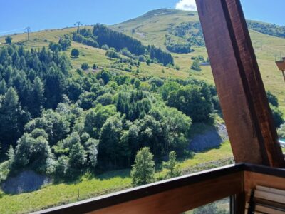 T1 dernier étage balcon sud avec vue - Les sybelles 1600m