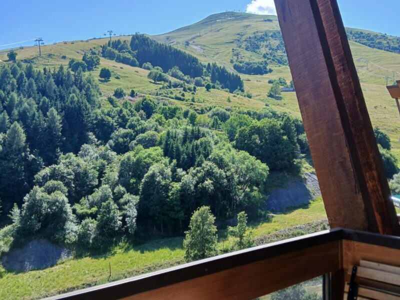 T1 dernier étage balcon sud avec vue - Les sybelles 1600m
