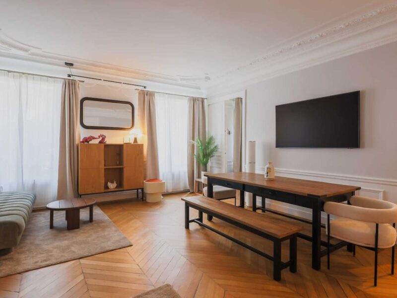 5 pièces meublé Paris 8e