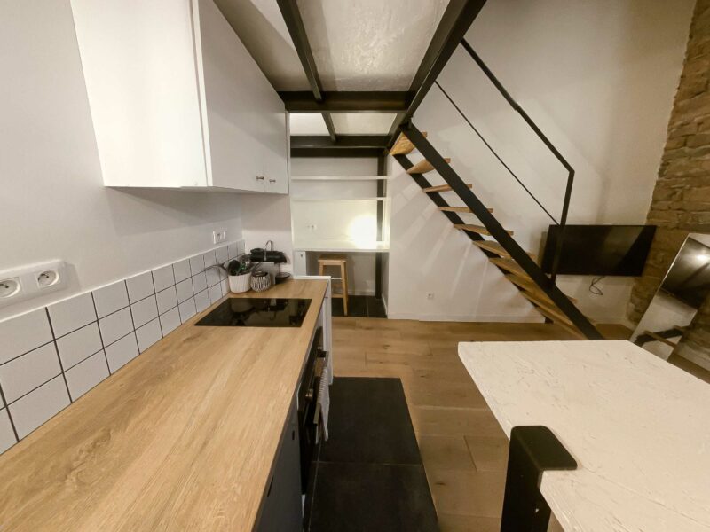 Chambre équipée colocation - Lyon 2ème arrondissement