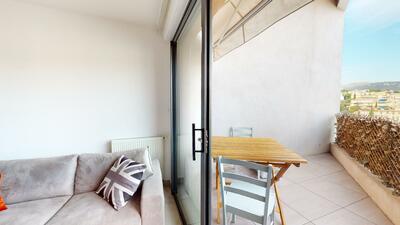 2 pièces - Nice - Avenue Raymond Comboul